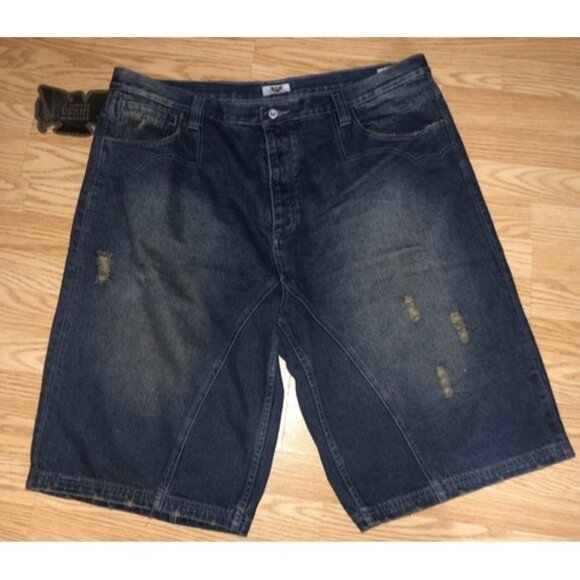 NEW Antik Denim Mens Jean Shorts Button Fly Size 44 - Picture 1 of 11